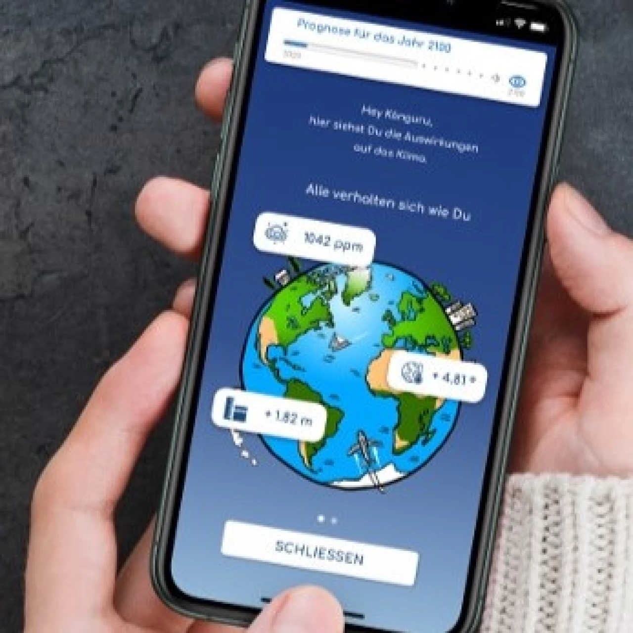 Zeitreise in unsere Klimazukunft